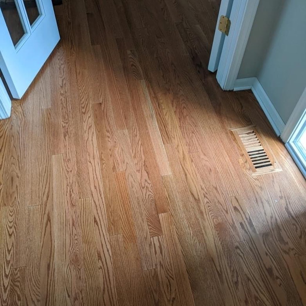 Close up oak floor